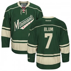 Minnesota Wild Jonathon Blum Official Green Reebok Premier Women's Alternate NHL Hockey Jersey