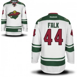 Minnesota Wild Justin Falk Official White Reebok Premier Women's Away NHL Hockey Jersey