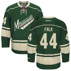 Minnesota Wild Justin Falk Official Green Reebok Premier Women's Alternate NHL Hockey Jersey
