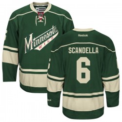 Minnesota Wild Marco Scandella Official Green Reebok Authentic Women's Alternate NHL Hockey Jersey