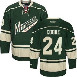 Minnesota Wild Matt Cooke Official Green Reebok Authentic Adult Third NHL Hockey Jersey