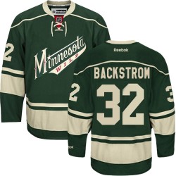 Minnesota Wild Niklas Backstrom Official Green Reebok Authentic Adult Third NHL Hockey Jersey