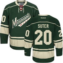 Minnesota Wild Ryan Suter Official Green Reebok Authentic Adult Third NHL Hockey Jersey