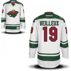 Minnesota Wild Stephane Veilleux Official White Reebok Premier Women's Away NHL Hockey Jersey