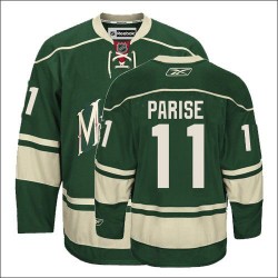 Minnesota Wild Zach Parise Official Green Reebok Authentic Adult Third NHL Hockey Jersey