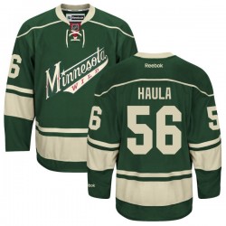 Minnesota Wild Erik Haula Official Green Reebok Premier Women's Alternate NHL Hockey Jersey