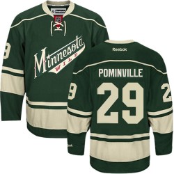 Minnesota Wild Jason Pominville Official Green Reebok Authentic Adult Third NHL Hockey Jersey