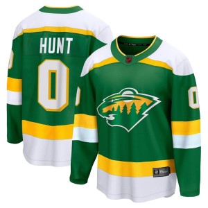 Minnesota Wild Daemon Hunt Official Green Fanatics Branded Breakaway Youth Special Edition 2.0 NHL Hockey Jersey