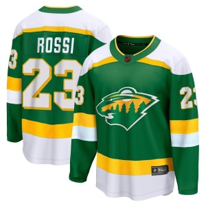 Minnesota Wild Marco Rossi Official Green Fanatics Branded Breakaway Adult Special Edition 2.0 NHL Hockey Jersey