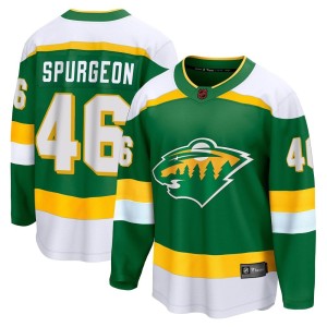 Minnesota Wild Jared Spurgeon Official Green Fanatics Branded Breakaway Adult Special Edition 2.0 NHL Hockey Jersey