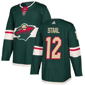 Minnesota Wild Eric Staal Official Green Adidas Authentic Youth Home NHL Hockey Jersey